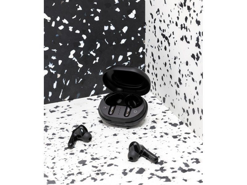 RCS standaard recycled plastic TWS oordopjes RCS standaard recycled plastic TWS oordopjes