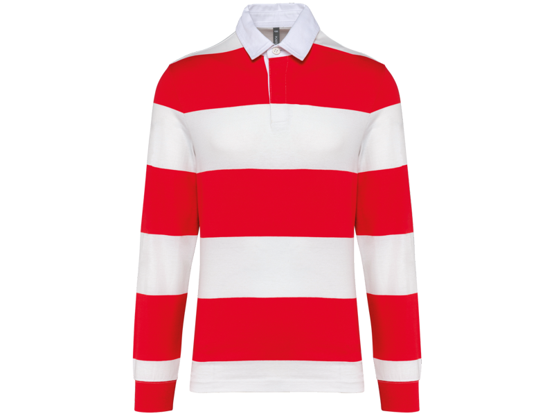 Kariban Rugbypolo gestreept