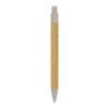 Ball pen bamboe met tarwestro