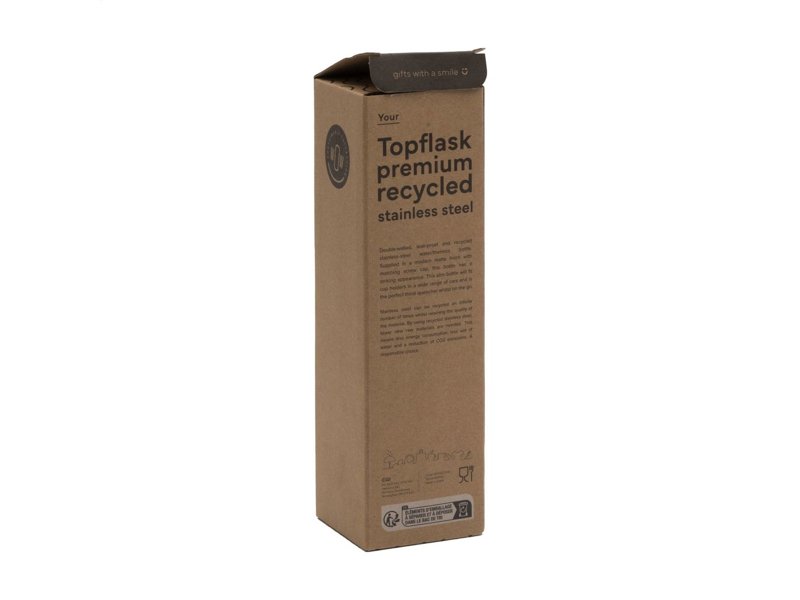 Topflask  Recycled Steel drinkfles