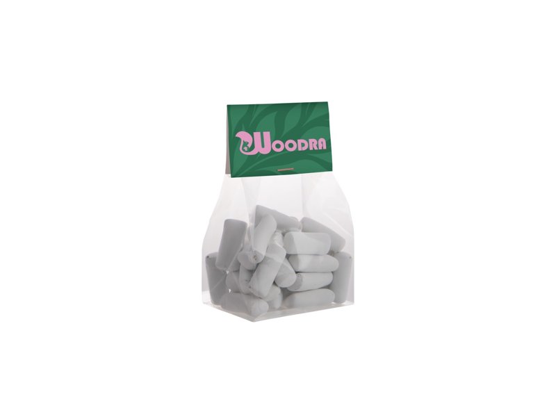 Blokzakje kopkaartje 100 gram snoep