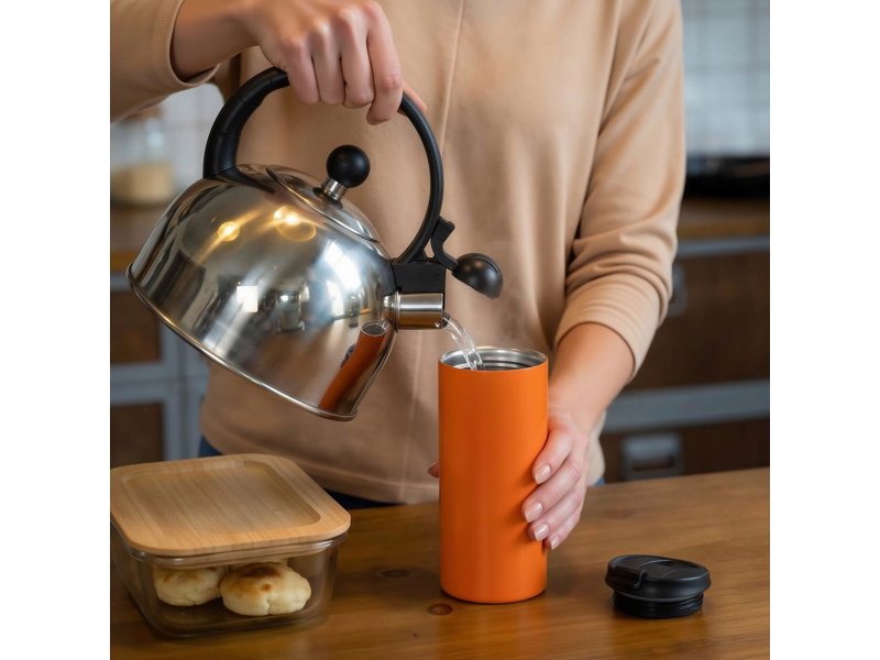 Thermosbekers bestellen met eigen logo - Totziens Promotions