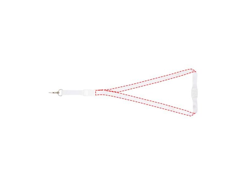 Balta lanyard in kleur (dubbelzijdig) Balta lanyard in kleur (dubbelzijdig)