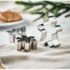 Set kerstkoekjes-uitstekers
