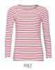 SOL´S - Women´s Long Sleeve Striped T-Shirt Marine SOL´S - Women´s Long Sleeve Striped T-Shirt Marine