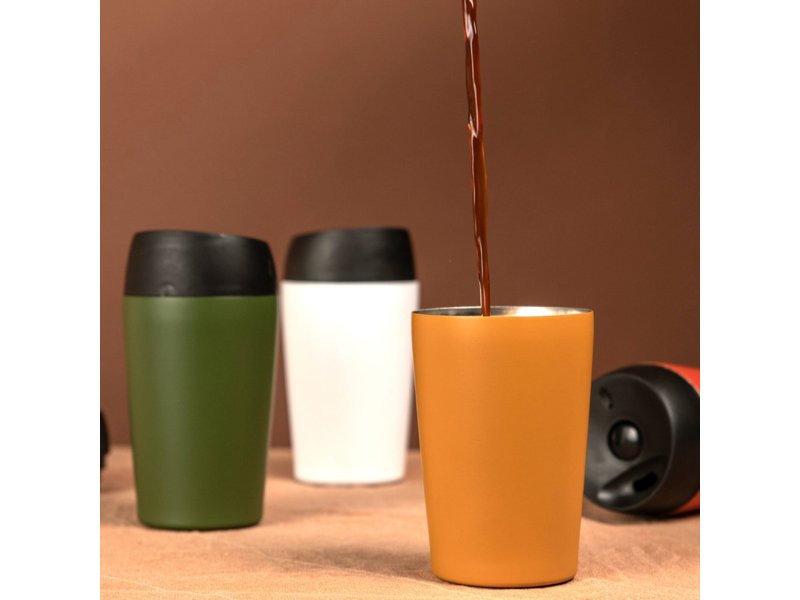 Sagaform Loke dubbelwandige mok gekleurde Coating 240ml Sagaform Loke dubbelwandige mok gekleurde Coating 240ml