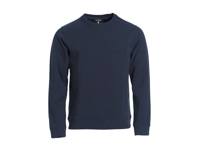 Sweater met ronde hals, basic maar zeer populair met eigen ontwerp