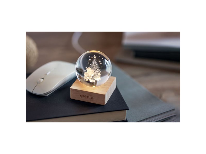 Kerstbol Santa Light