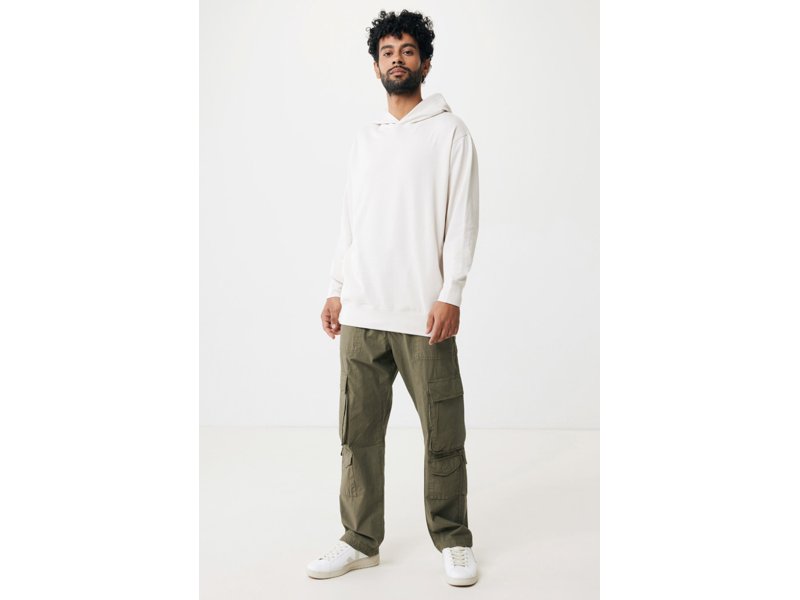 Iqoniq Yengo recycled katoen hoodie met steekzakken Iqoniq Yengo recycled katoen hoodie met steekzakken