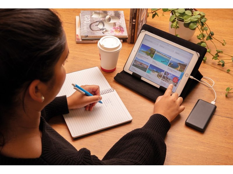 High density 10.000 mAh zakformaat powerbank