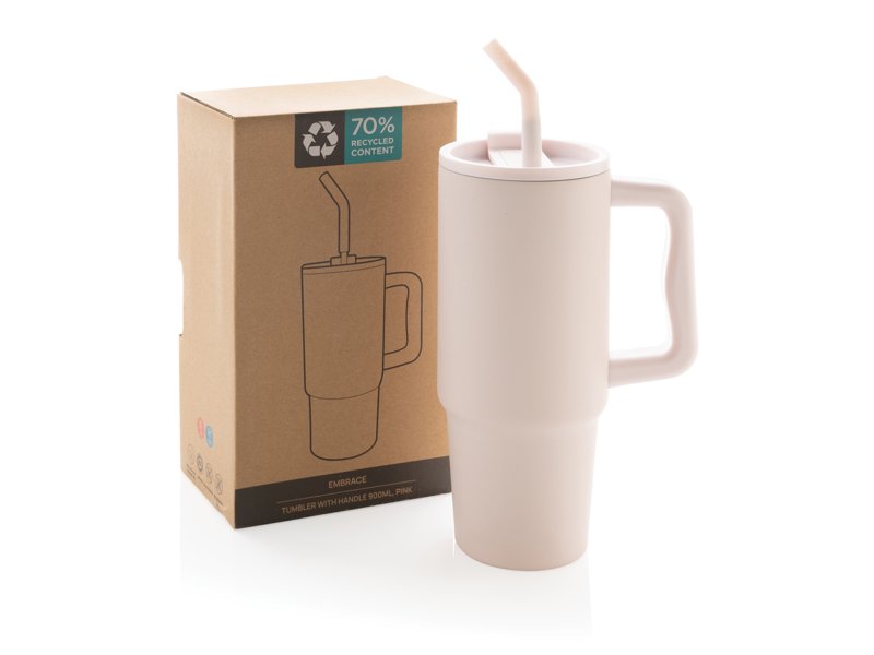 Luxe drinkbeker embrace rvs 900ml Luxe drinkbeker embrace rvs 900ml