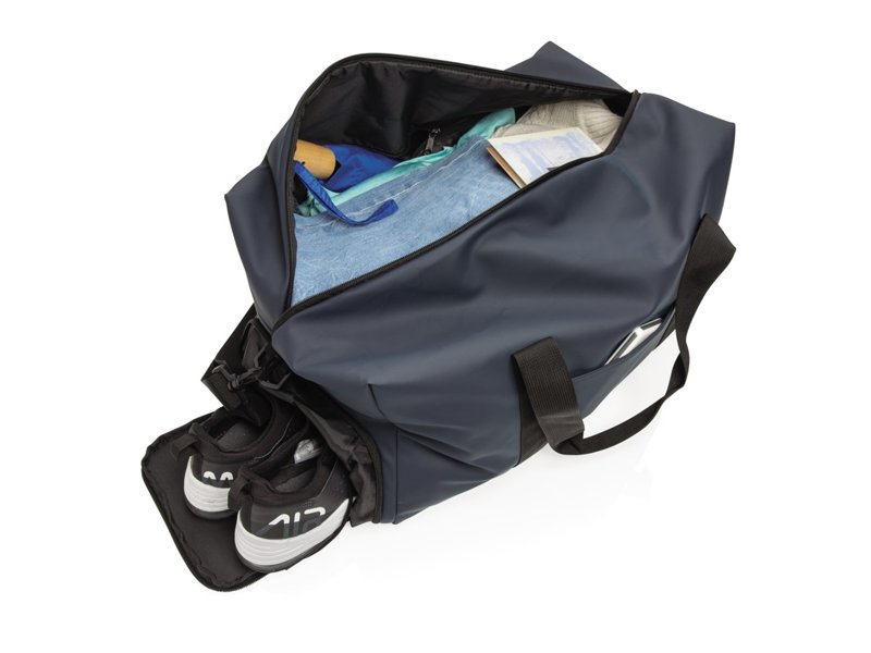 Smooth PU weekendtas PVC-vrij