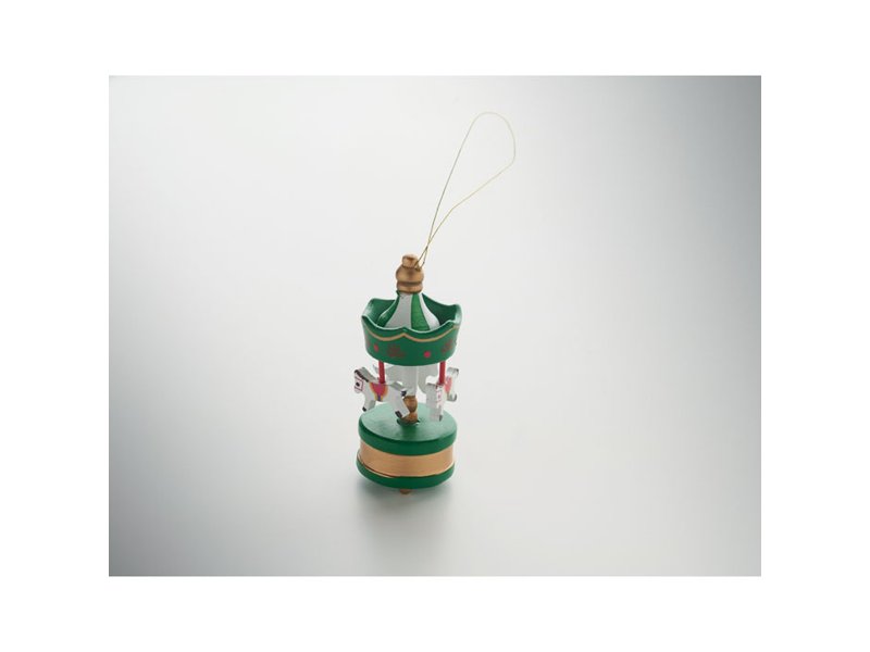 Houten carrousel ornament