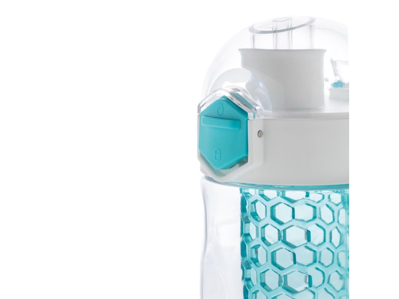 Honeycomb afsluitbare lekvrije waterfles met infuser Honeycomb afsluitbare lekvrije waterfles met infuser