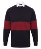 Panelled longsleeve rugby shirt