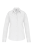 Kariban Dames poplin blouse lange mouwen