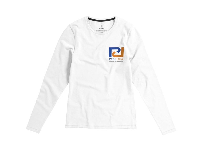 Ponoka biologisch dames t-shirt met lange mouwen| TotZiens Ponoka biologisch dames t-shirt met lange mouwen| TotZiens