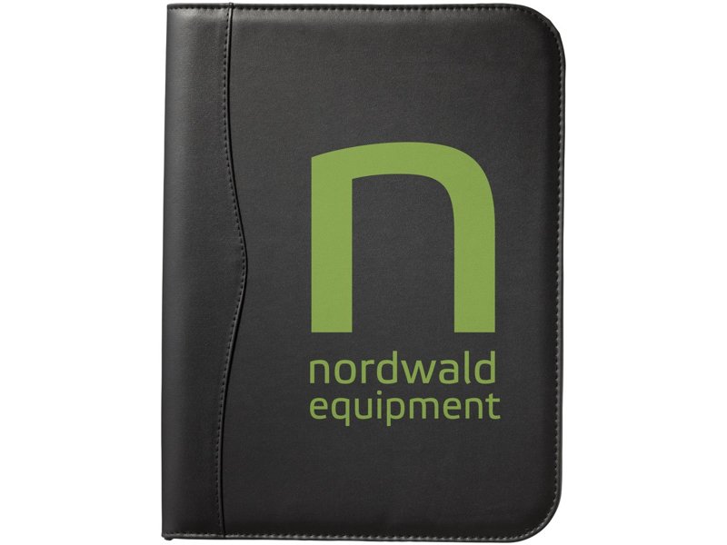 Ebony A4 portfolio met ritssluiting Ebony A4 portfolio met ritssluiting