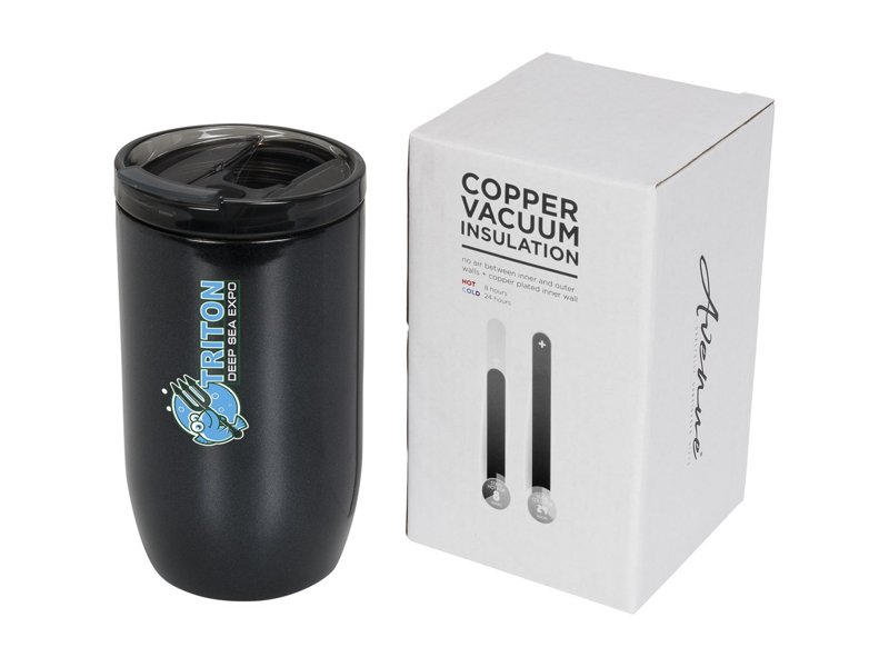 Lagom 380 ml koper vacuüm geïsoleerde beker