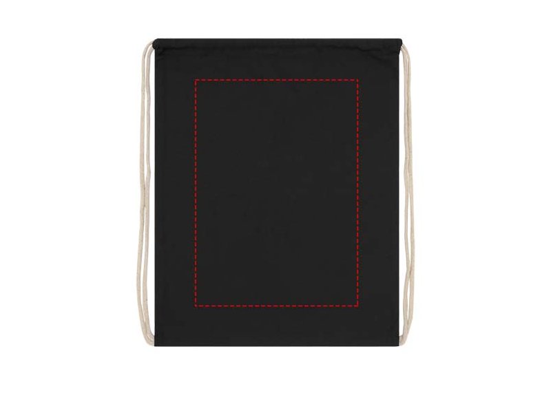 Oregon 140 g/m² katoenen rugzak met trekkoordsluiting 5L