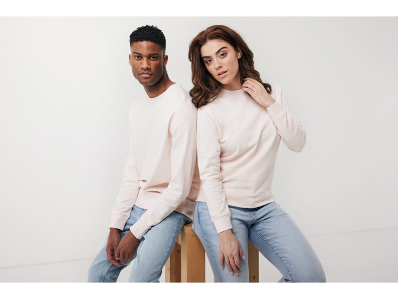 Iqoniq Etosha lichtgewicht gerecycled katoen sweater Iqoniq Etosha lichtgewicht gerecycled katoen sweater