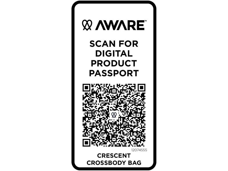 Aware™ gerecyclede crossbodytas