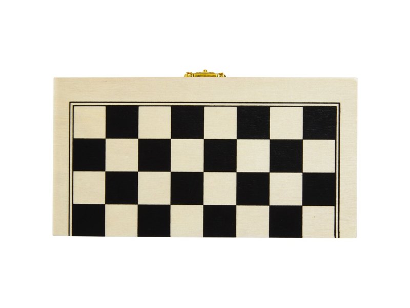 King houten schaakspel