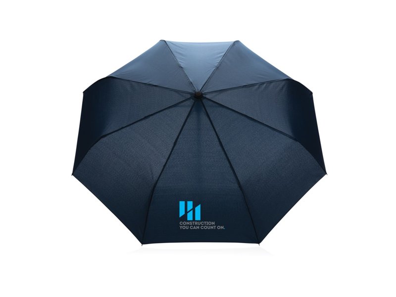 21" Impact AWARE™ RPET 190T bamboo auto open/dicht paraplu 21" Impact AWARE™ RPET 190T bamboo auto open/dicht paraplu