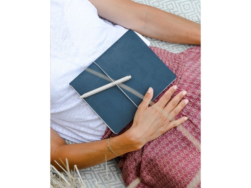 Recycled leather Refillable Notebook A5 notitieboek Recycled leather Refillable Notebook A5 notitieboek