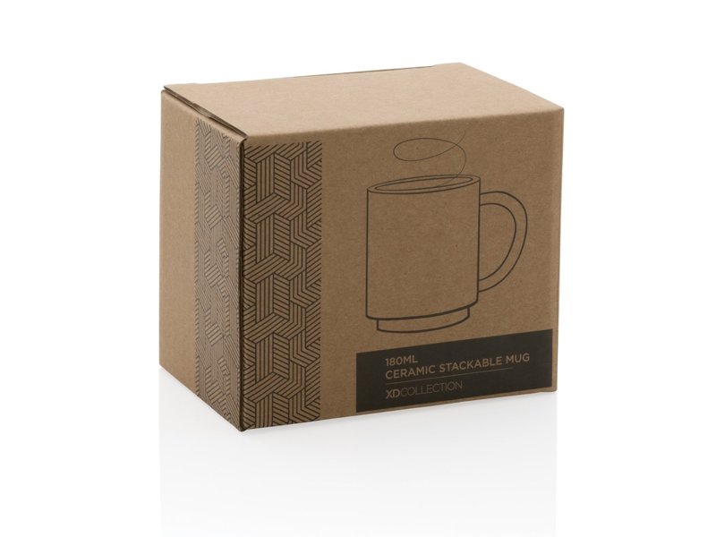 Keramische stapelbare mok Keramische stapelbare mok