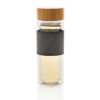 Impact dubbelwandige borosilicaat glazen drinkfles Impact dubbelwandige borosilicaat glazen drinkfles