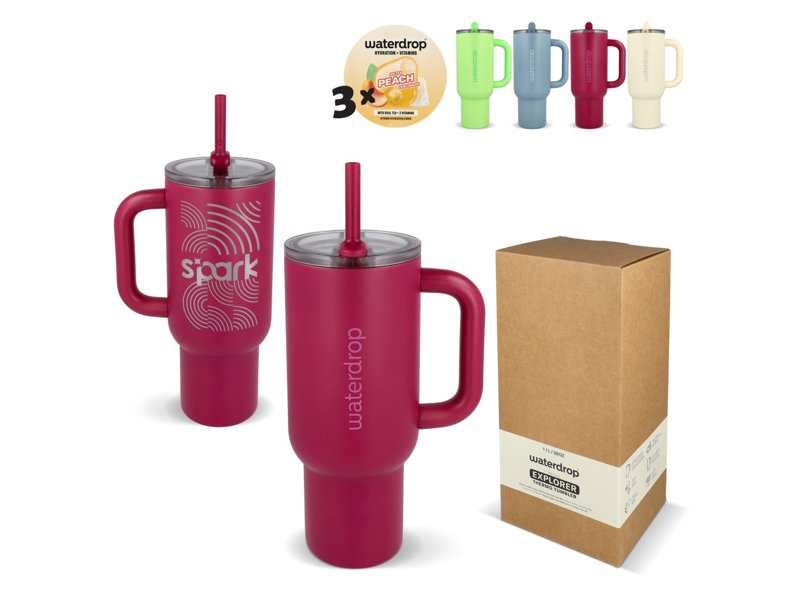 Waterdrop Explorer Thermo Drinkbeker 1.1L Waterdrop Explorer Thermo Drinkbeker 1.1L