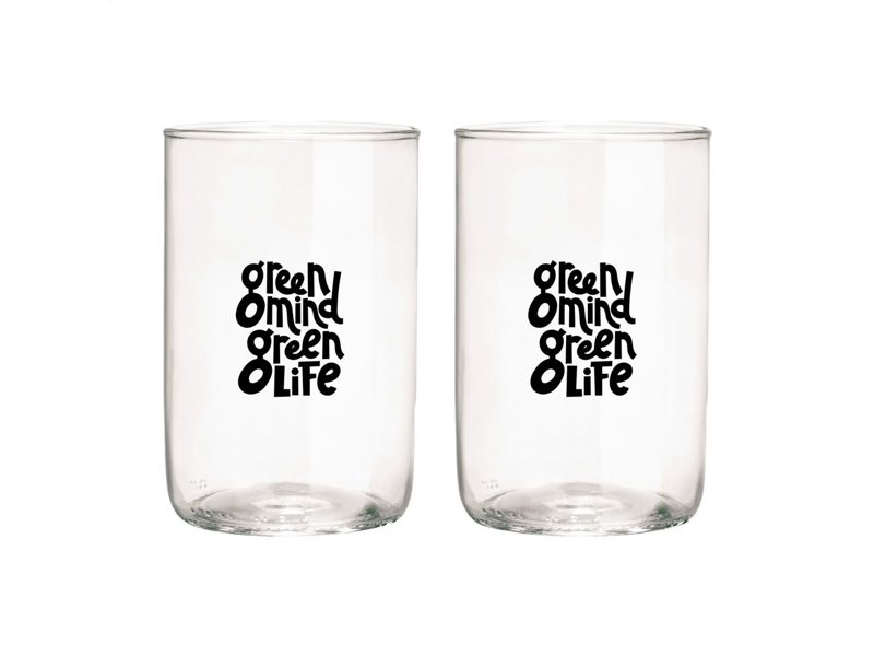Rebottled® Tumbler 2-pack set glazen