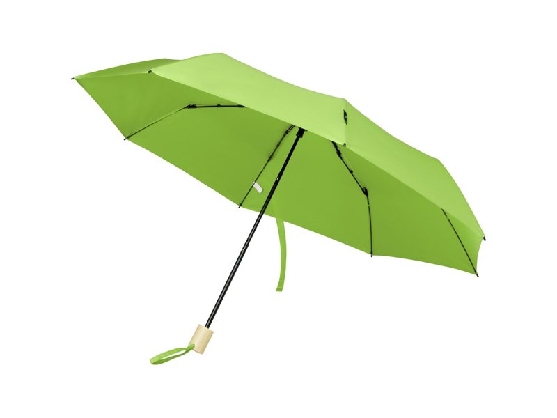 Birgit 21'' opvouwbare windproof gerecyclede PET-paraplu