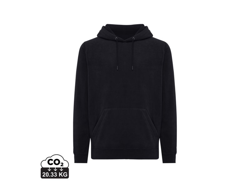 Iqoniq Trivor gerecycled polyester fleece hoodie