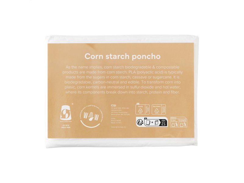 Corn Poncho - Hoogwaardige Regenponcho voor Outdoor Avonturen