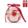 Kerstman sokken balornament SNUG L