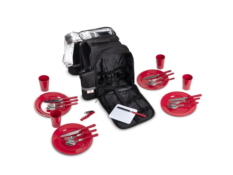 Dubbele picknick fietstas