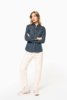 Kariban Dames denim blouse lange mouwen Kariban Dames denim blouse lange mouwen