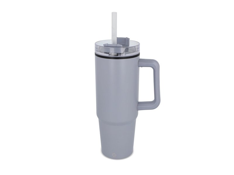 Miami beker met handvat en rietje 800ml Miami beker met handvat en rietje 800ml