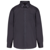 Kariban Heren non-iron overhemd lange mouwen