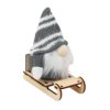 Kabouter op houten slee FROSTY