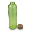 InSideOut Gerecyclede glazen Waterfles ReuuZ met houten dop 650 ml InSideOut Gerecyclede glazen Waterfles ReuuZ met houten dop 650 ml
