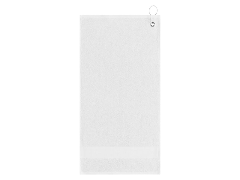 Sophie Muval golfhanddoek met clip, met een band