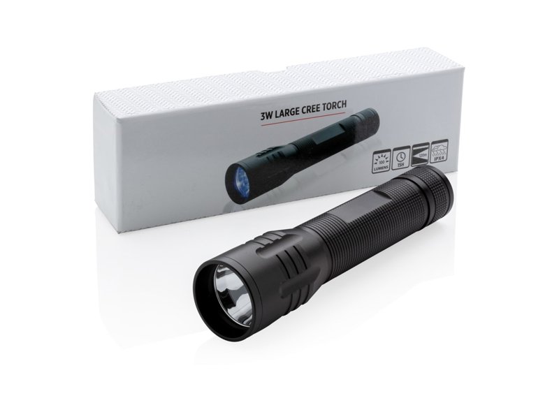 3W CREE zaklamp groot 3W CREE zaklamp groot