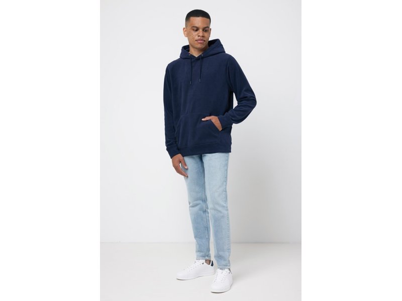 Iqoniq Trivor gerecycled polyester fleece hoodie