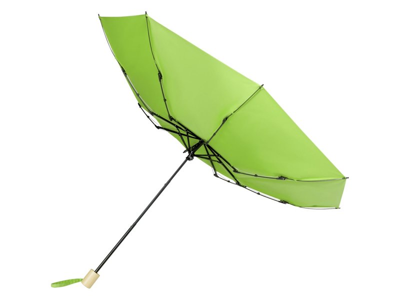 Birgit 21'' opvouwbare windproof gerecyclede PET-paraplu