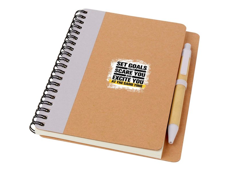 Notitieboekjes van recycle materiaal, al vanaf 100 stuks leverbaar Notitieboekjes van recycle materiaal, al vanaf 100 stuks leverbaar