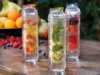 Waterfles met infuser