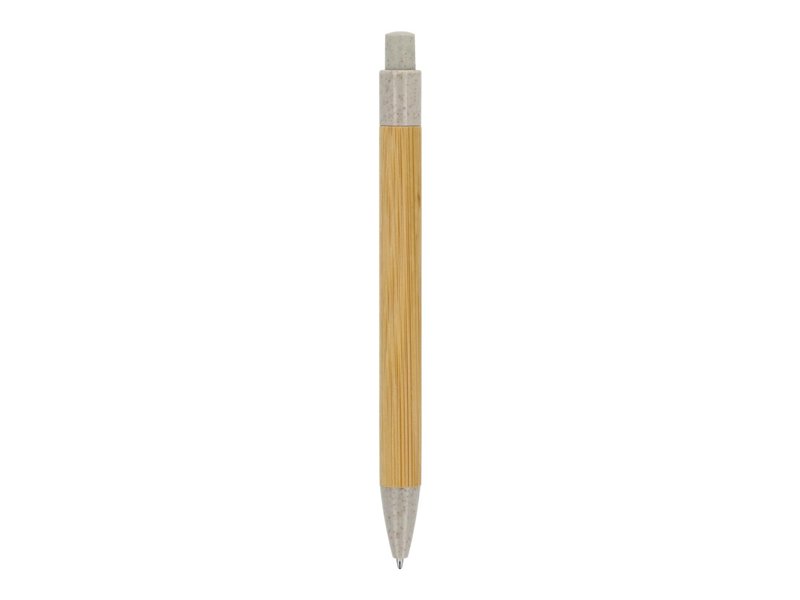 Ball pen bamboe met tarwestro